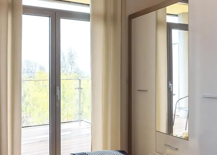 Kolobrzegu 65 Floor Taras Premium Widok Morze Blisko Plazy Park דירה