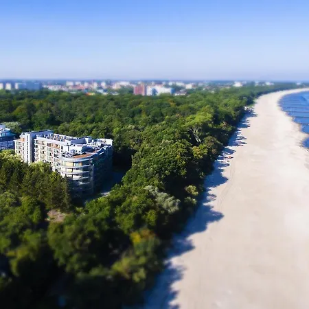Apartament Kołobrzegu 65 Floor Taras Premium Widok Morze Blisko Plaży Park